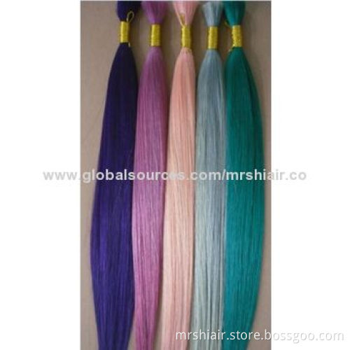 22-inch Mixed Color Human Remy Bulk Hair